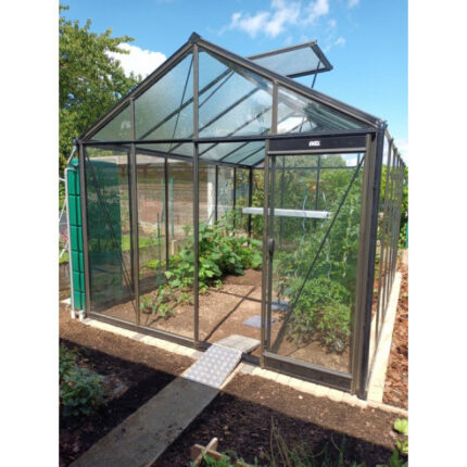 ACD - Serre R306 XH Blackline 13.62 m² en verre trempé sécurit